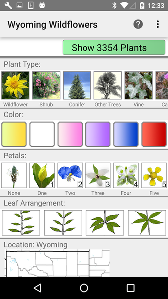 Wyoming Wildflowers - Image screenshot of android app