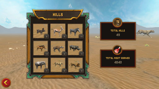 Cheetah Chase Simulator - عکس بازی موبایلی اندروید