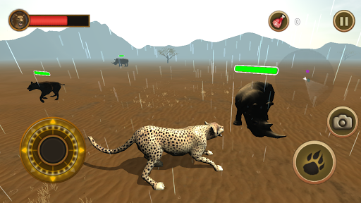 Cheetah Chase Simulator - عکس بازی موبایلی اندروید