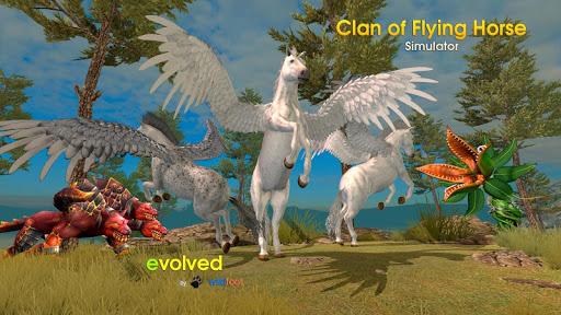 Clan of Pegasus - Flying Horse - عکس بازی موبایلی اندروید