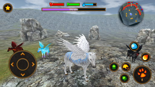 Clan of Pegasus - Flying Horse - عکس بازی موبایلی اندروید