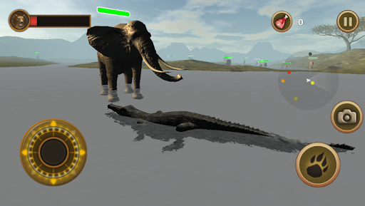 Crocodile Chase Simulator - Gameplay image of android game