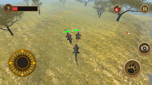 Crocodile Chase Simulator - Gameplay image of android game