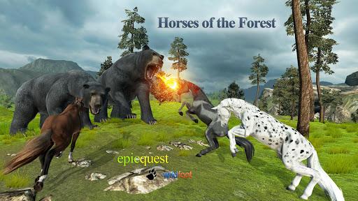 Horses of the Forest - Gameplay image of android game
