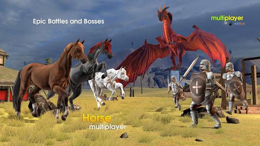 Horse Multiplayer : Arabian - Gameplay image of android game