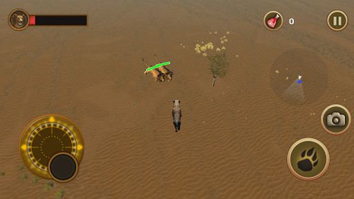 Hyena Simulator - Gameplay image of android game