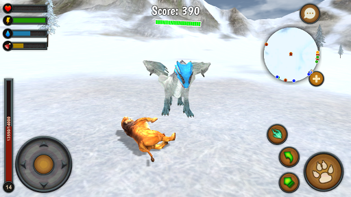 Sabertooth Tiger Chase Sim - Image screenshot of android app