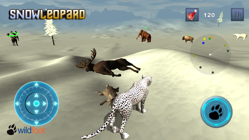 Snow Leopard Chase Simulator - Image screenshot of android app