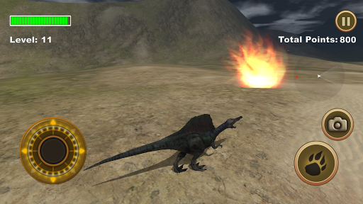 Spinosaurus Survival Simulator - Gameplay image of android game