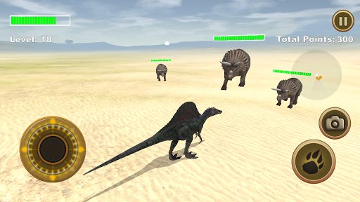 Spinosaurus Survival Simulator - Gameplay image of android game