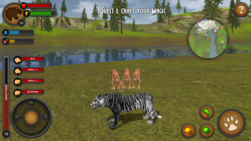 Tigers of the Forest - Gameplay image of android game