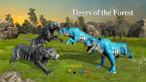 Tigers of the Forest - عکس بازی موبایلی اندروید