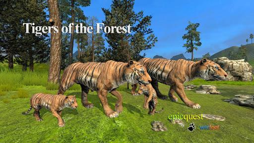 Tigers of the Forest - عکس بازی موبایلی اندروید