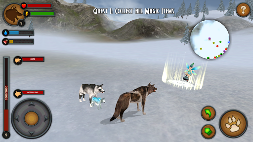 Wolves of the Arctic - عکس بازی موبایلی اندروید