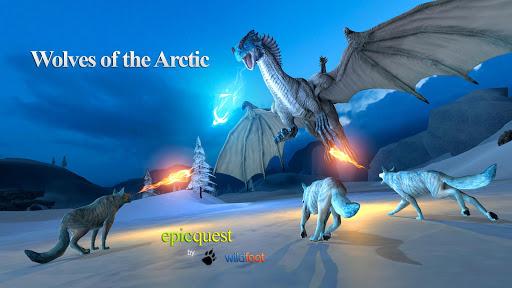 Wolves of the Arctic - Gameplay image of android game