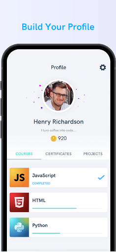 WildLearner - Learn to code - عکس برنامه موبایلی اندروید