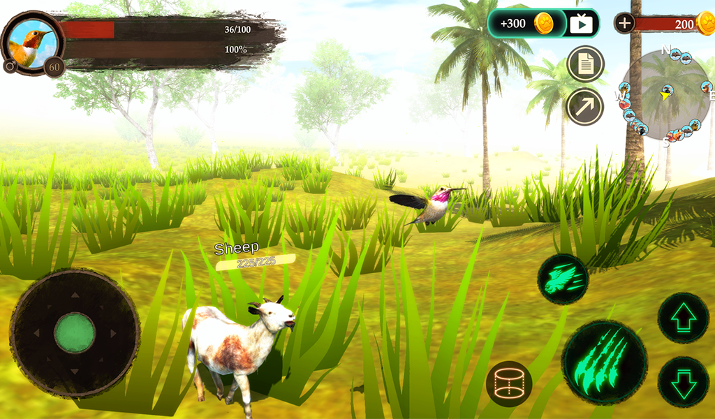 The Hummingbird - Gameplay image of android game