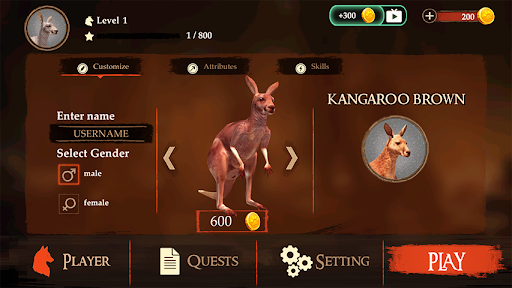 The Kangaroo - Image screenshot of android app