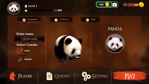 The Panda - Gameplay image of android game