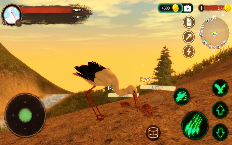 The White Stork - Gameplay image of android game