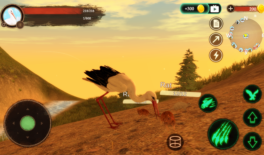 The White Stork - Gameplay image of android game