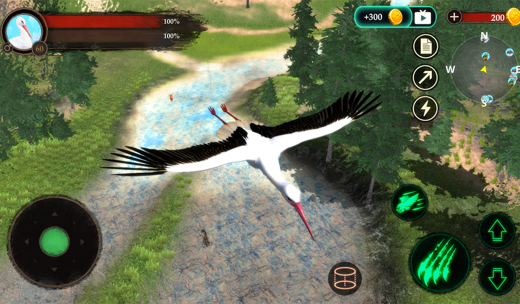 The White Stork - Gameplay image of android game