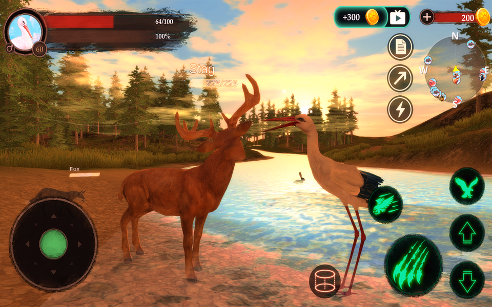 The White Stork - Gameplay image of android game