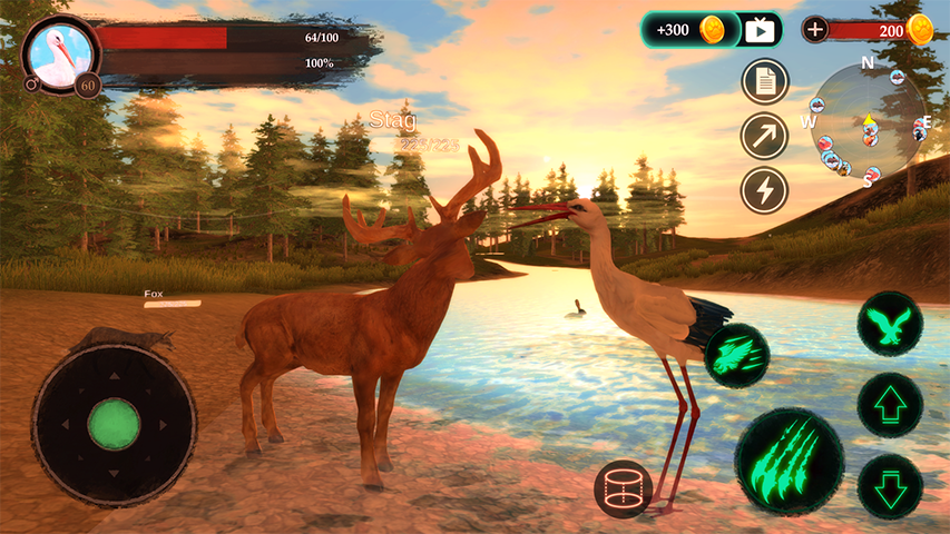 The White Stork - Gameplay image of android game