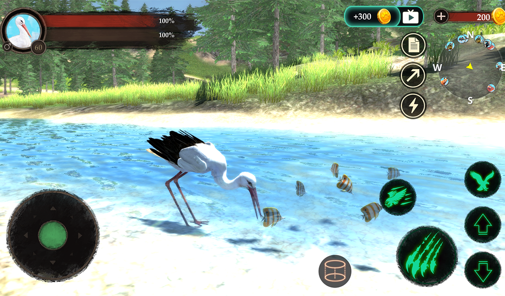 The White Stork - Gameplay image of android game