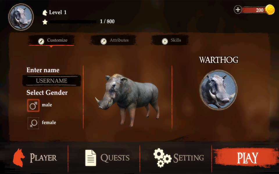 The Warthog - Gameplay image of android game