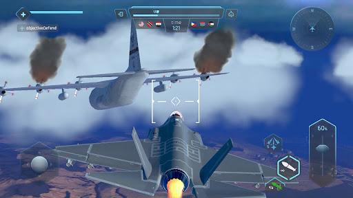 Sky Warriors: Airplane Games - عکس بازی موبایلی اندروید
