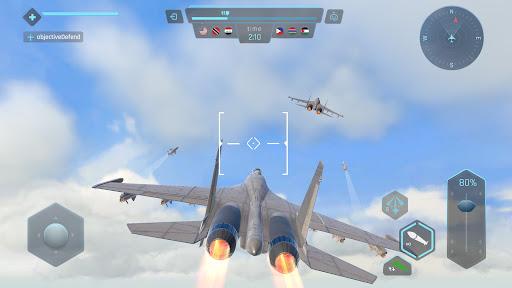 Sky Warriors: Airplane Games - عکس بازی موبایلی اندروید