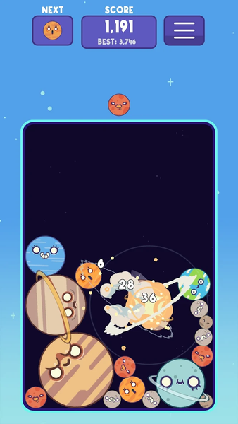 Planets Merge: Puzzle Games - عکس بازی موبایلی اندروید