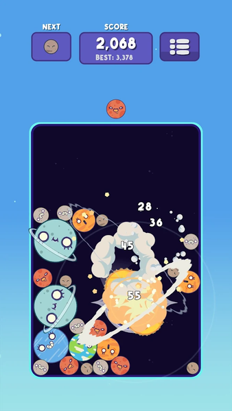 Planets Merge: Puzzle Games - عکس بازی موبایلی اندروید