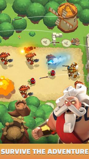 Wild Castle: ۳D Offline Strategy Defender TD - عکس بازی موبایلی اندروید