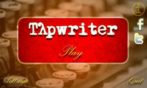 Tapwriter - Gameplay image of android game