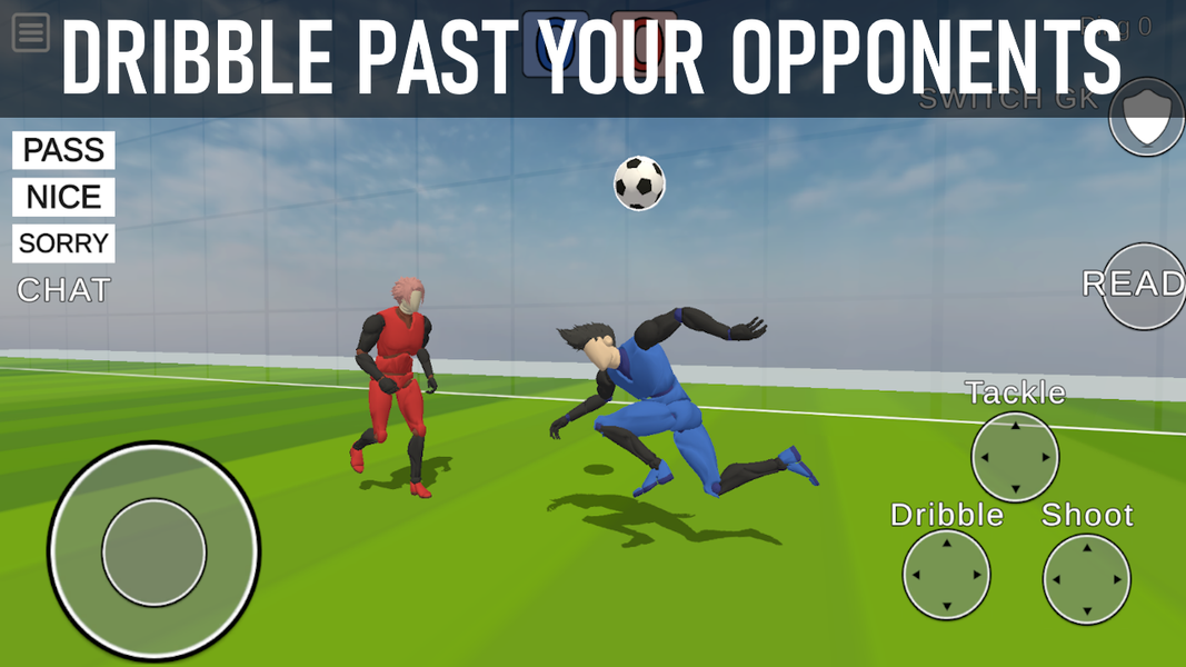 Unmatched EGO - Soccer Action - عکس بازی موبایلی اندروید