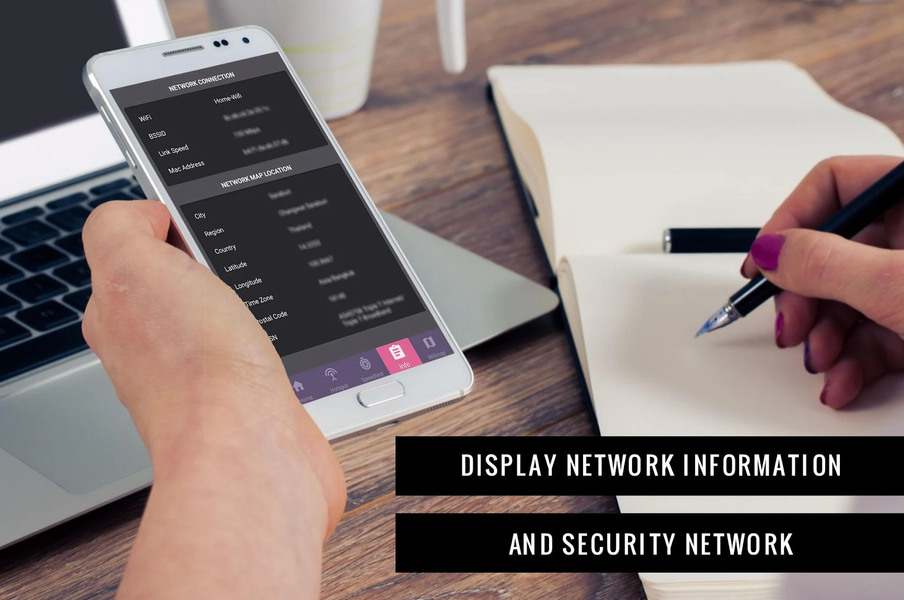 Wifi Assistant - Net Analyzer - عکس برنامه موبایلی اندروید