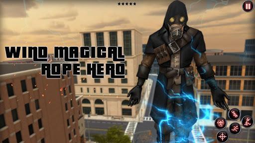 wind magical rope hero - عکس برنامه موبایلی اندروید