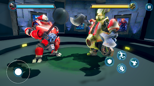 Clash of Robots is a pretty terrible mobile-port fighting game