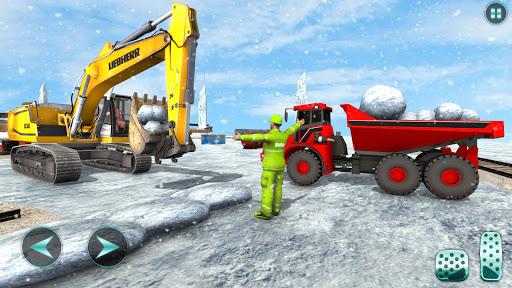 Heavy Equipment Snow Driver - Image screenshot of android app