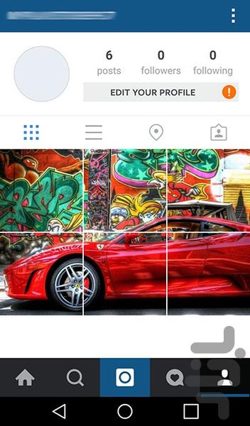 اینستا پازلی - عکس برنامه موبایلی اندروید