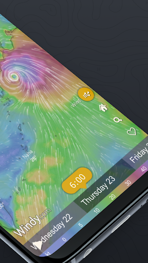 Windy.com – هواشناسی ویندی - Image screenshot of android app