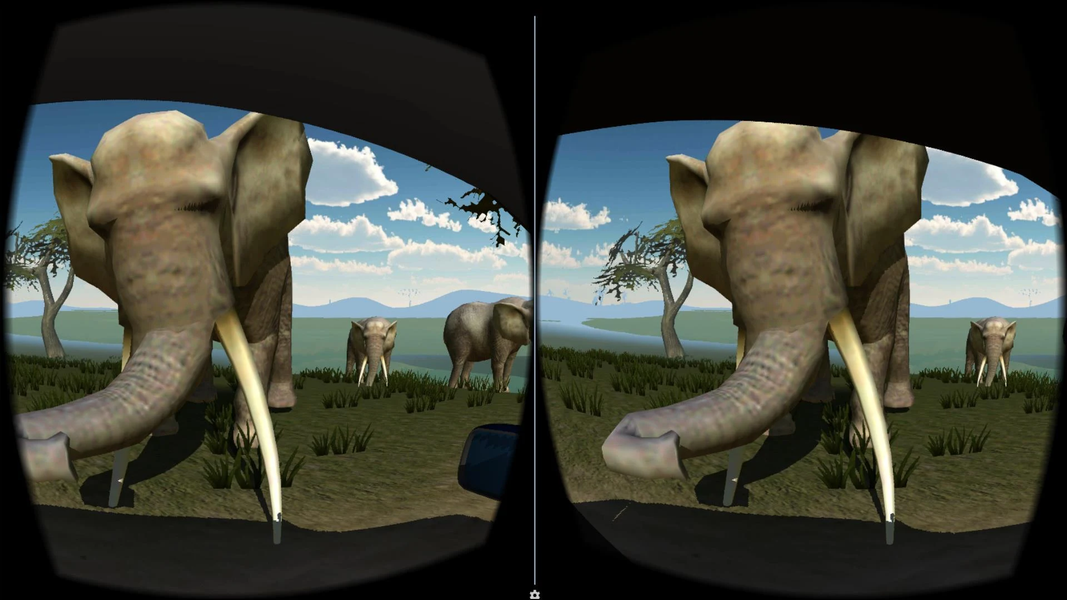 VR Safari - Google Cardboard G - Gameplay image of android game