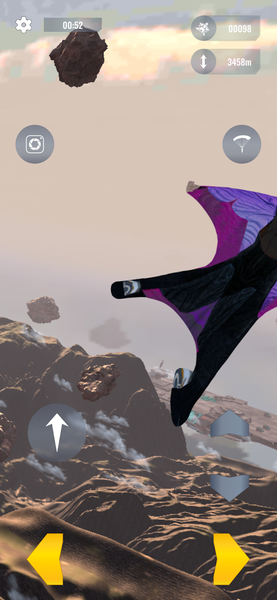 Realworld Wingsuit Simulator - Image screenshot of android app