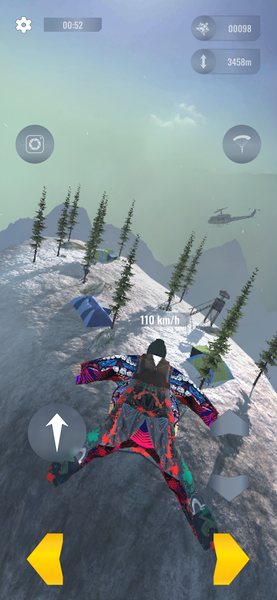 Realworld Wingsuit Simulator - عکس برنامه موبایلی اندروید