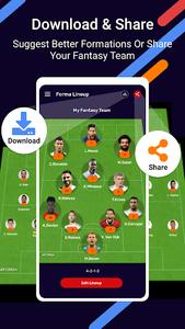 forma lineup - create fantasy team formation - عکس برنامه موبایلی اندروید