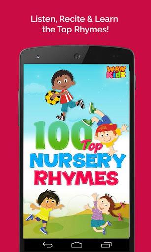 100 Top Nursery Rhymes & Videos - Image screenshot of android app