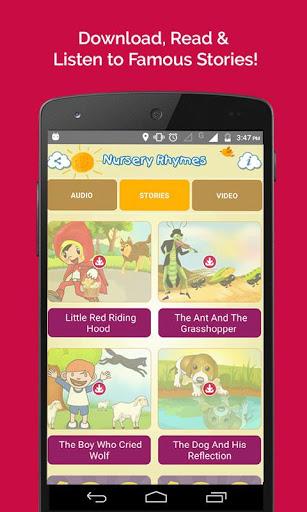 100 Top Nursery Rhymes & Videos - Image screenshot of android app