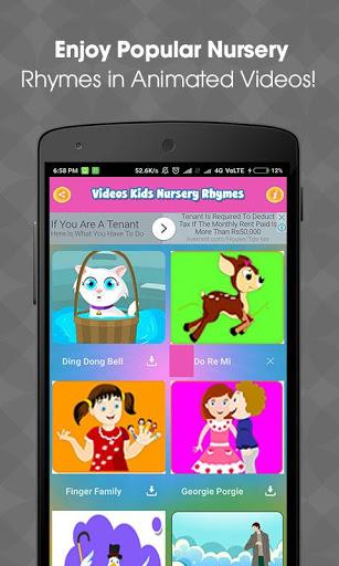 100 Videos Kids Nursery Rhymes - Image screenshot of android app